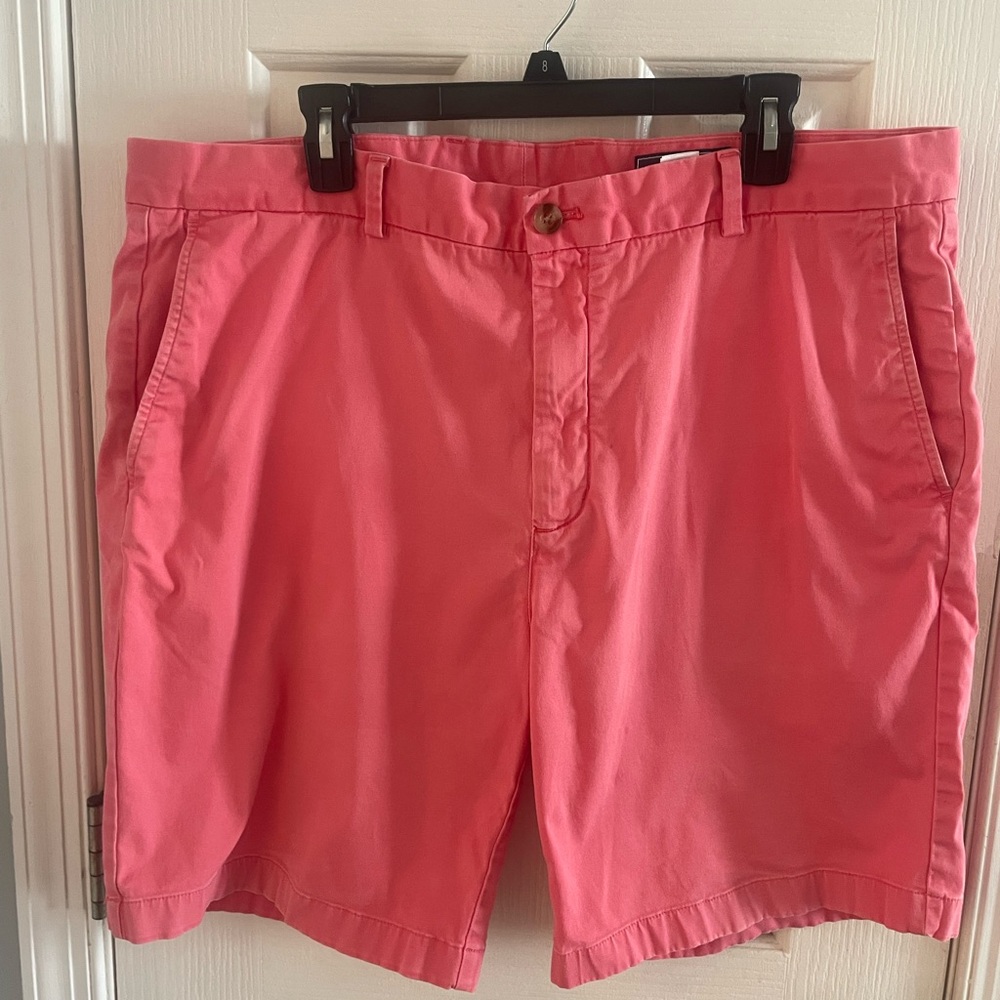 Vineyard Vines Pink Flat Front Shorts